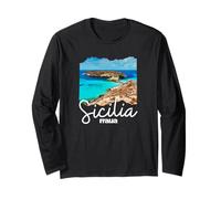 Italy Sicily Souvenir/Sicily Long Sleeve T-Shirt