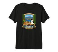 Italy Sicily Souvenir/Sicily Premium T-Shirt