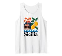 Italy Sicily Souvenir/Sicily Tank Top