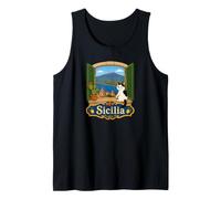 Italy Sicily Souvenir/Sicily Tank Top