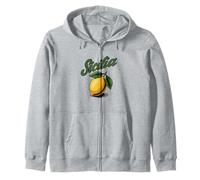 Italy Sicily Souvenir / Sicily Zip Hoodie