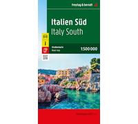 Italy South Road Map - 1:500,000 scale