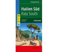 Italy South Road Map (2022) - 1:500,000 scale
