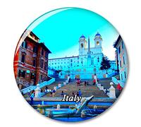 Italy Spanish Steps Fridge Refrigerator Magnet Decorative Magnet Sticker Travel Souvenir Collection Tourist City Gift Whiteboard Kitchen