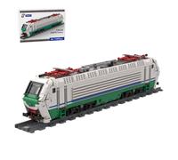 Italy State Railway Class Locomotive Building Blocks Set, Classic Italian Rail Engine Model Kit (457PCS)