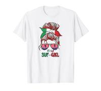 Italy-SUP-Girl Surfing Stand-Up Paddle Supboard Paddleboard Value Graphic T-Shirt, Men, White, L
