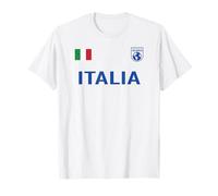 ITALY THE WORLD FLAG WHISTE WORLD PEACE T-Shirt