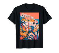 Italy Theme Matera Travel Art T-Shirt