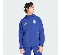 Adidas Italy Tiro Travel Full Zip Windbreaker 2026 Size: Small, Colour: Blue