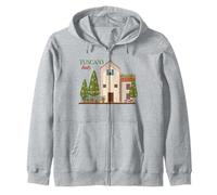 Italy Toscana And Italian Tuscany Zip Hoodie
