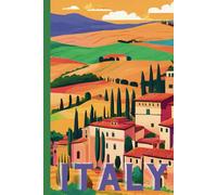 Italy Travel Journal: A 6x9 lined notebook to document your travels