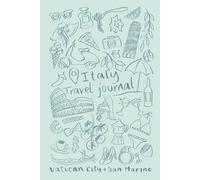Italy Travel Journal: Small Blue Cover