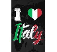 Italy Travel Journal: Small dot grid world book, notebook, diary for your holiday notes and memories or as travel gift