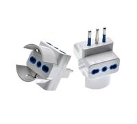 Italy Travel Plug Adapter 3 Ways Socket Multi Port Outlet Italian standard 10A 250V