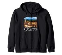 Italy Tuscany Lucca Zip Hoodie