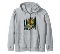 Italy Tuscany Zip Hoodie