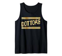 Italy University Italian Dottore Male Student Graduates Tank Top