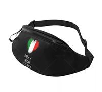 Italy Waist Bag with Fashion Hip Bum Bag for Outdoor Casual Travelling Hiking Cycling