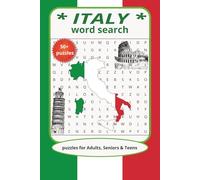 Italy Word search Puzzle book: Word Search about Italy, Italian culture, Italian Food and more | 6x9 inch, 110 pages | 50+ puzzles, Gift For Vacations, Holidays, free time