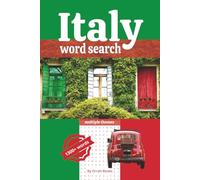 Italy Word Search Puzzle Book: Word Searches with Easy-to-Read Print about Italy, Italian Landmarks, Culture, Cities, History, Travel, and Food | ... Gift for Vacations, Holidays, and Free Time