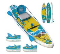 iTAOSTAR 11'/10'6" Inflatable Paddle Board with Premium SUP Board Accessories, Adj Paddle, Non-Slip EVA Deck, 120L Travel Backpack with Front Pocket | Paddle Board
