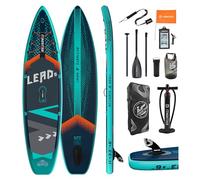 iTAOSTAR Lead L02C 12’×35" Extra Wide Inflatable Paddle Board - Premium SUP Board Kit with 5 Fins - Ultra Stable Paddleboard for Youth - All Skill Levels - for Lakes, Oceans & Fishing