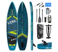 iTAOSTAR Lead L02D 12’×35" Wide Inflatable Paddle Board - Premium SUP Board Kit with 5 Fins - Ultra Stable Paddleboard for Adults & Youth - All Skill Levels - for Fishing