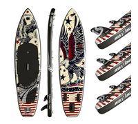 iTAOSTAR N26A 35" Extra Wide Inflatable Stand Up Paddle Board - The Ultimate Stable Inflatable SUP Board for Yoga & Fishing, Full Kit Included