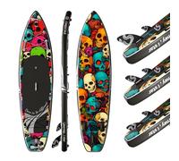 iTAOSTAR N26D 35" Extra Wide Inflatable Stand Up Paddle Board - The Ultimate Stable Inflatable SUP Board for Yoga & Fishing, Full Kit Included