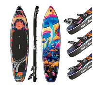 iTAOSTAR N26M 35" Extra Wide Inflatable Stand Up Paddle Board - The Ultimate Stable Inflatable SUP Board for Yoga & Fishing, Full Kit Included