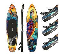 iTAOSTAR N26O 35" Extra Wide Inflatable Stand Up Paddle Board - The Ultimate Stable Inflatable SUP Board for Yoga & Fishing, Full Kit Included