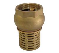 Itap 1 Inch Check Foot Valve Female Suction Non Return Valve For Pumps Brass