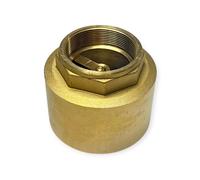 ITAP 1000212 BRASS CHECK VALVE EUROPA 2"1/2 F-F THREAD 12 BAR
