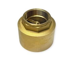 ITAP 1000212 BRASS CHECK VALVE EUROPA 2"1/2 F-F THREAD 12 BAR