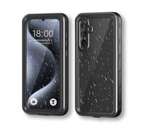 iTape Samsung Galaxy A35 5G Waterproof Phone Case with Built-in Screen Protector 360° Full Body Heavy Duty Shockproof IP68 Underwater Phone Case for GalaxyA54 Black