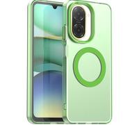 iTape TPU magnetic candy color mobile phone case for Redmi A5, supports wireless charging, four-corner airbag protection, military anti-fall mobile phone case Green
