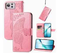iTape Wallet Phone Case for Asus Zenfone 12 Ultra, Butterfly Flower Flip Stand Phone Case [Card Slot] [Wallet] Compatible with Asus Zenfone 12 Ultra