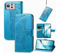 iTape Wallet Phone Case for Asus Zenfone 12 Ultra, Butterfly Flower Flip Stand Phone Case [Card Slot] [Wallet] Compatible with Asus Zenfone 12 Ultra