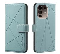iTape Wallet phone case for Infinix Note 50 Pro+ 5G, RFID anti-theft wallet, pressed edge leather case flip cover stand Green