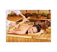 ITAWS Canvas Wall Art Print Picture, Spa Poster Massage Health Beauty Facial Thai Relaxation Salon Art Print Picture,30X40 No Frame Canvas Wall Art Oil Painting Style Canvas Prints Picture