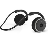 itayak Behind The Head Headphones, Bluetooth 5.0 Neckband Around Head Headphones Lightweight Small Foldable Wireless Sports Sweatproof Headset with Microphone & Carrying Case (Black)
