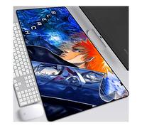 ITBT Kurosaki Ichigo 900x400mm Anime Mouse Pad, XXL Large Professional Gaming Mouse Mat with 3mm-Thick Rubber Base, for Desktop PC, H