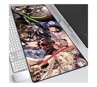 ITBT Mouse Mat Seraph of the End 900x400mm Anime Mouse Pad, keyboard mouse mats, Extended XXL Large Professional Gaming Mouse Mat with 3mm-Thick Rubber Base, for Desktop PC, C