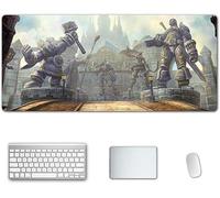 ITBT Mouse Mat World of Warcraft 900x400mm Anime Mouse Pad, keyboard mouse mats, Extended XXL Large Professional Gaming Mouse Mat with 3mm-Thick Rubber Base, for Desktop PC, S