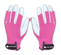 ITC Gardening Gloves - Leather Gardening Gloves for Women and Men, Multipurpose Garden Work Gloves for Ladies and Gents, Breathable, Durable - Gardening Gifts for Women and Men