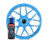 ITC International Tool Company Superwrap Vinyl Spray Paint Wrap For Alloys Badges Calipers And Mirrors 325ml (Santorini Blue)