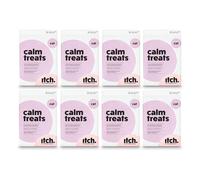 Itch Calming Treats for Cats - Take It Easy-Grain Free | Containing Lavendar, Camomile and Probiotics for Natural Relaxation - 8-Pack
