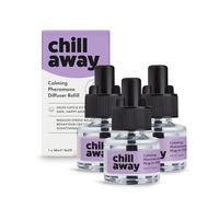 Itch - Chill Away Pack of 3 x 30-Day Refill for Cats - Calming Pheromones Plug In Diffuser Refill - Anxiety and Stress Relief