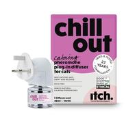 Itch - Chill Out Starter Kit for Cats - Calming Pheromones Plug in Diffuser and 30-Day Refill - Anxiety and Stress Relief