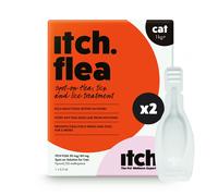 Itch Flea and Tick Spot-on Treatment For Cats - (1-10kg) - 2 Pack